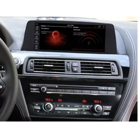 Autoradio BMW F06 Android Auto Apple Carplay GPS Bluetooth Poste Radio Ecran Tactile Compatible D'origine Serie 6