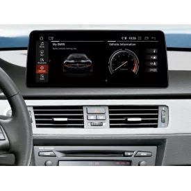 Autoradio Ecran 12.3" BMW E90 E92 Android Carplay GPS Bluetooth D'origine Pour Serie 3 Professional 320d 2005 2006 2007...